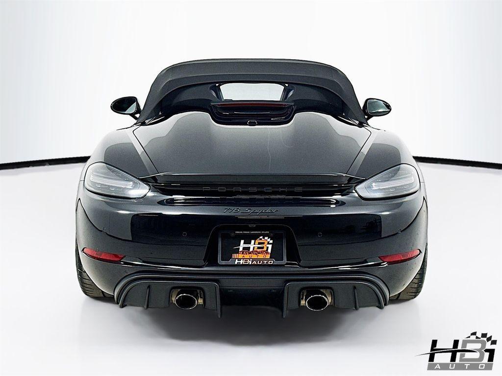 used 2022 Porsche 718 Spyder car, priced at $145,998