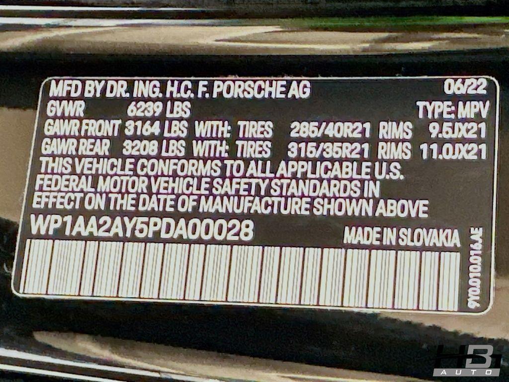 used 2023 Porsche Cayenne car, priced at $59,283