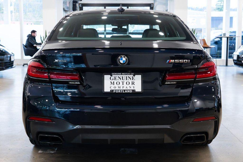 used 2022 BMW M550 car, priced at $52,390