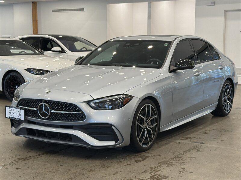 used 2022 Mercedes-Benz C-Class car, priced at $25,490