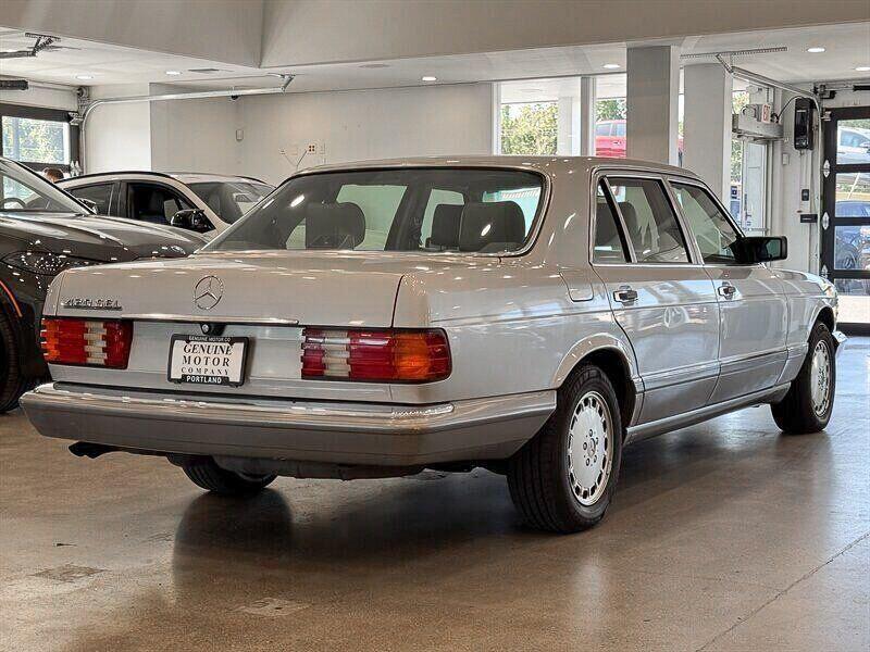 used 1987 Mercedes-Benz S-Class car, priced at $9,390
