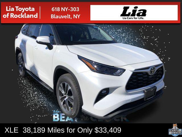 used 2022 Toyota Highlander car, priced at $33,409