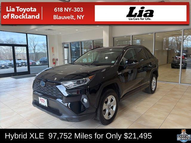 used 2020 Toyota RAV4 Hybrid car, priced at $21,495