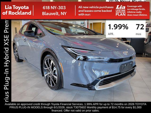 new 2026 Toyota Prius Plug-In Hybrid car, priced at $44,319