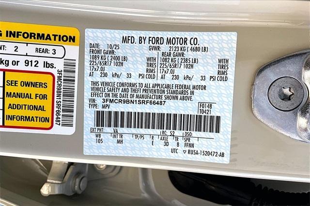 new 2025 Ford Bronco Sport car, priced at $31,485