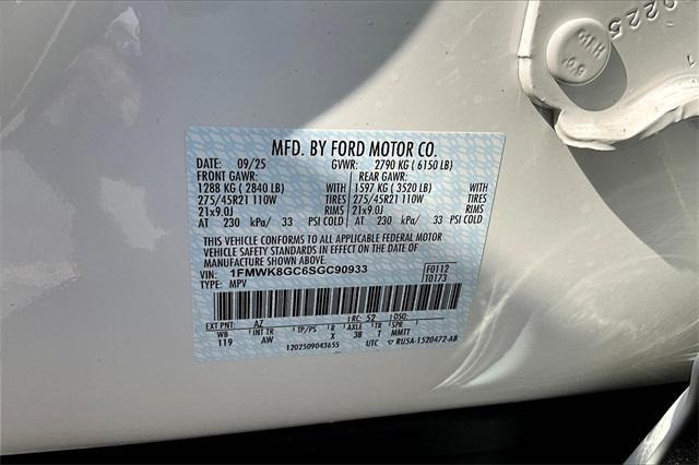 new 2025 Ford Explorer car, priced at $56,888