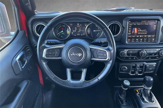 used 2021 Jeep Wrangler Unlimited 4xe car, priced at $26,588