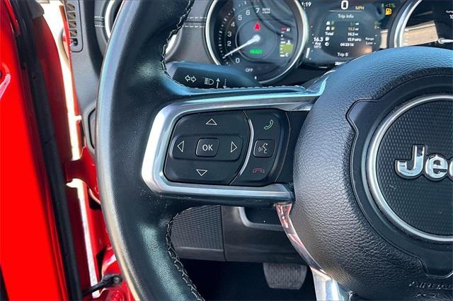 used 2021 Jeep Wrangler Unlimited 4xe car, priced at $26,588