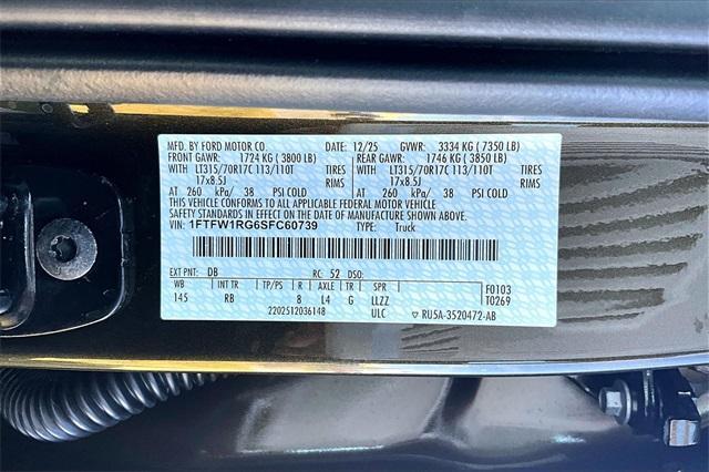 new 2025 Ford F-150 car, priced at $82,115