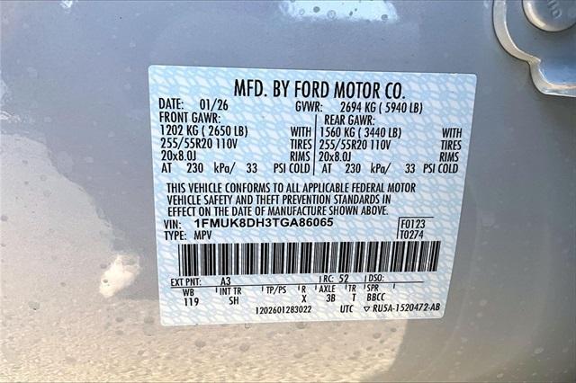 new 2026 Ford Explorer car, priced at $43,863