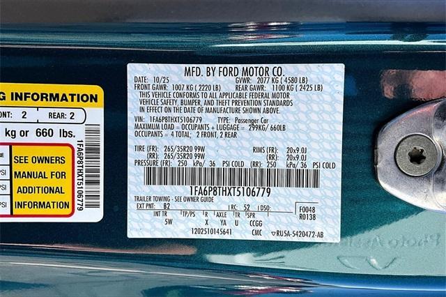 new 2026 Ford Mustang car, priced at $40,104