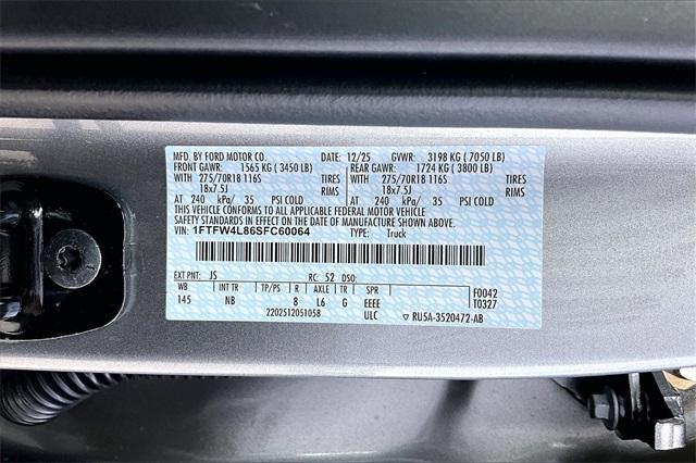 new 2025 Ford F-150 car, priced at $81,417