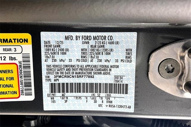 new 2025 Ford Bronco Sport car, priced at $35,808