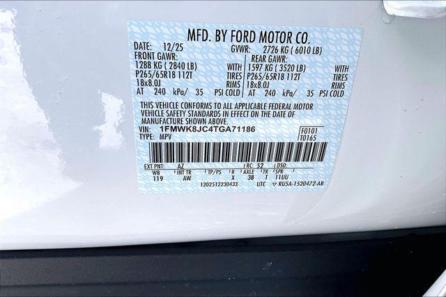 new 2026 Ford Explorer car, priced at $55,485