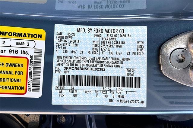 new 2025 Ford Bronco Sport car, priced at $27,977