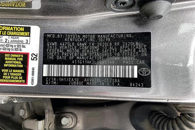 used 2020 Toyota Camry car, priced at $17,769