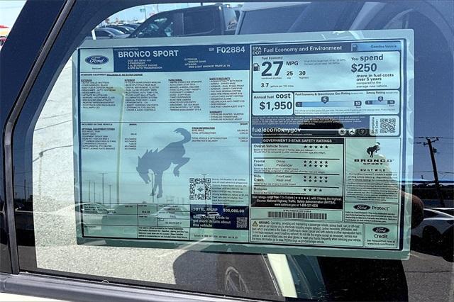 new 2025 Ford Bronco Sport car, priced at $27,977