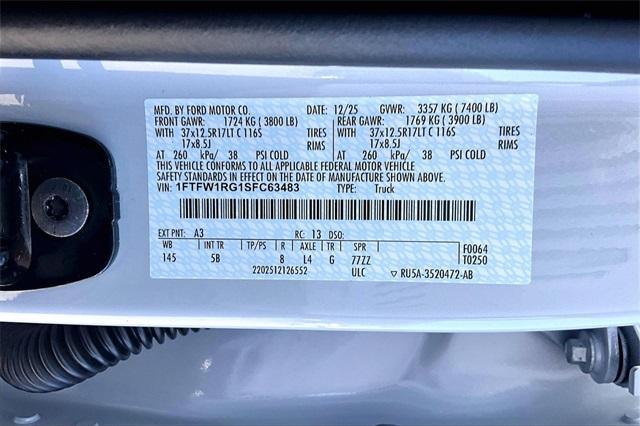 new 2025 Ford F-150 car, priced at $94,585