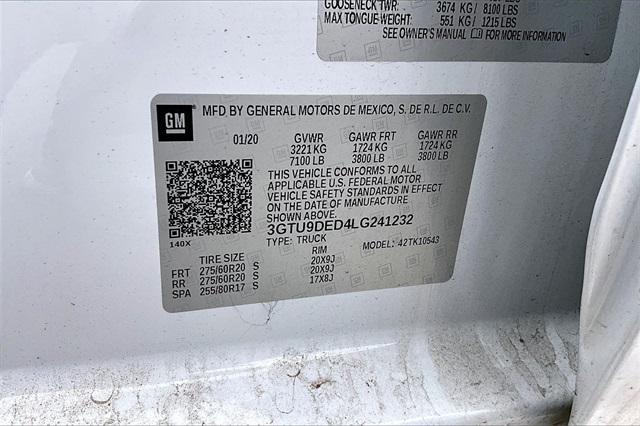 used 2020 GMC Sierra 1500 car, priced at $32,461