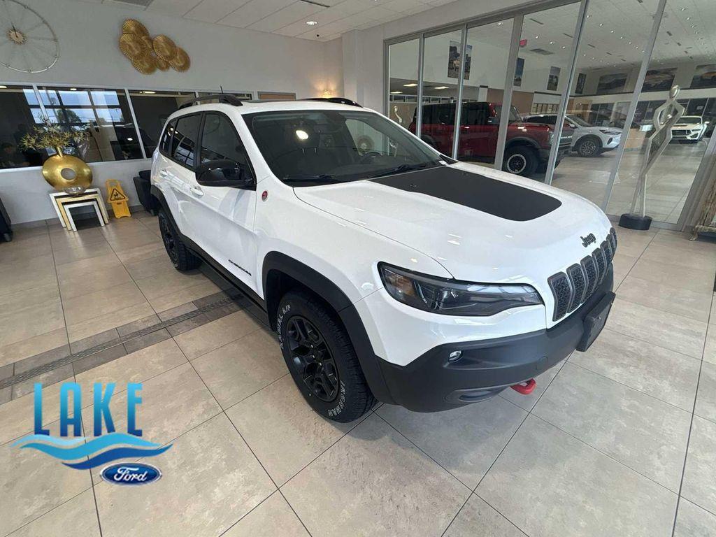 used 2022 Jeep Cherokee car, priced at $24,922