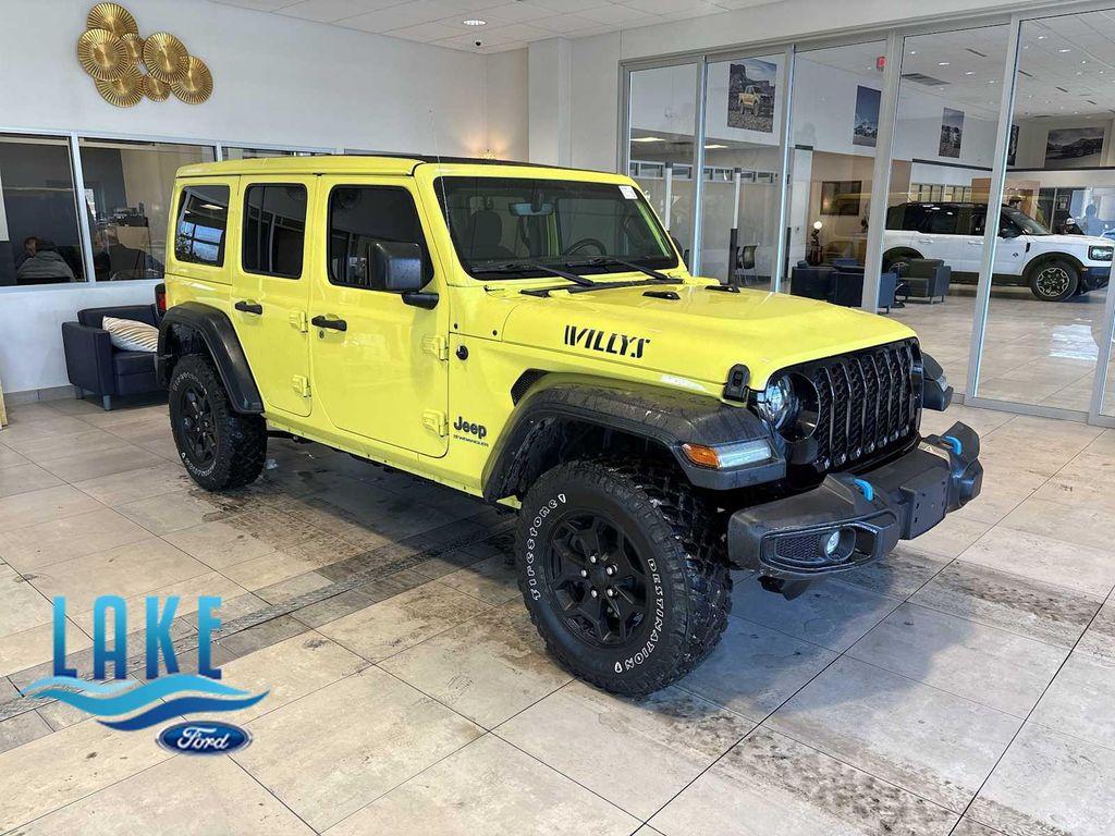 used 2023 Jeep Wrangler 4xe car, priced at $30,487