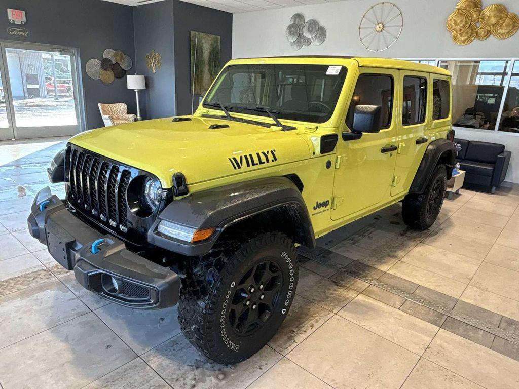 used 2023 Jeep Wrangler 4xe car, priced at $30,487