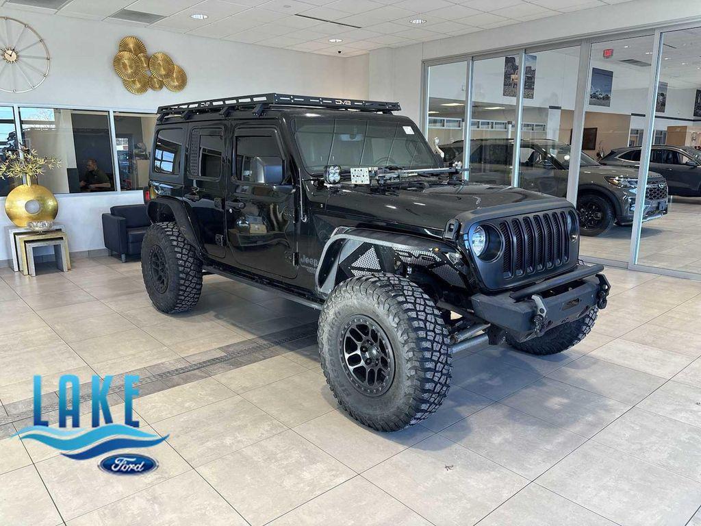 used 2021 Jeep Wrangler Unlimited car, priced at $24,982