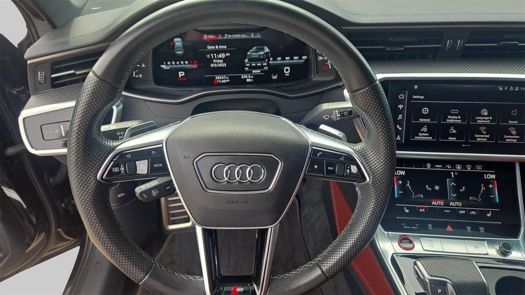 used 2022 Audi S6 car, priced at $52,385