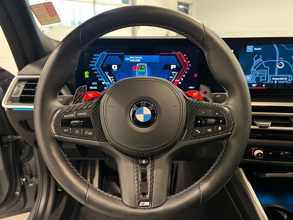 used 2024 BMW M3 car, priced at $89,995