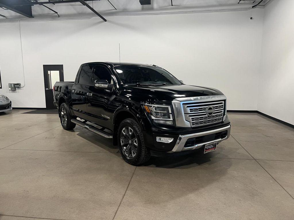 used 2021 Nissan Titan car, priced at $37,995