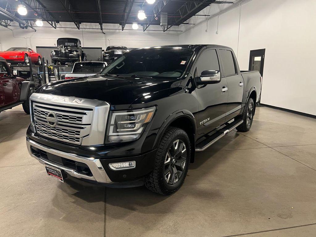 used 2021 Nissan Titan car, priced at $37,995