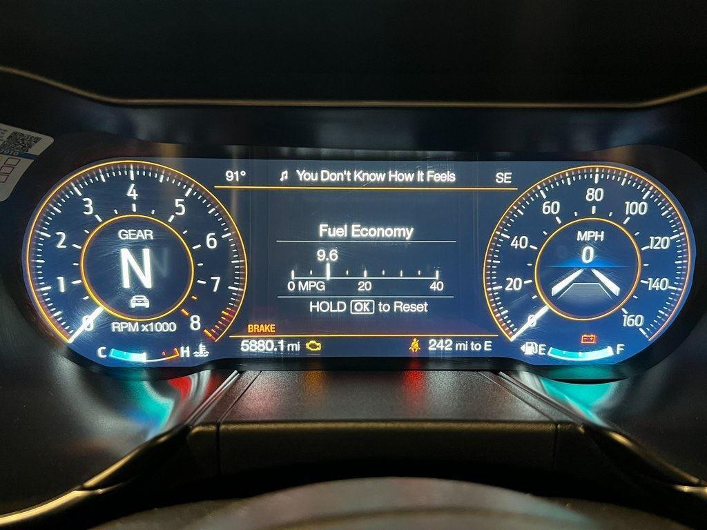 2021 Shadow Black Ford Mustang