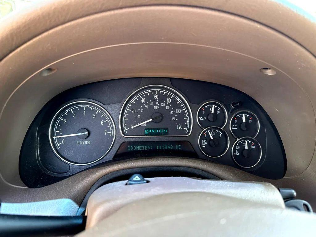 2005 Burgundy Buick Rainier