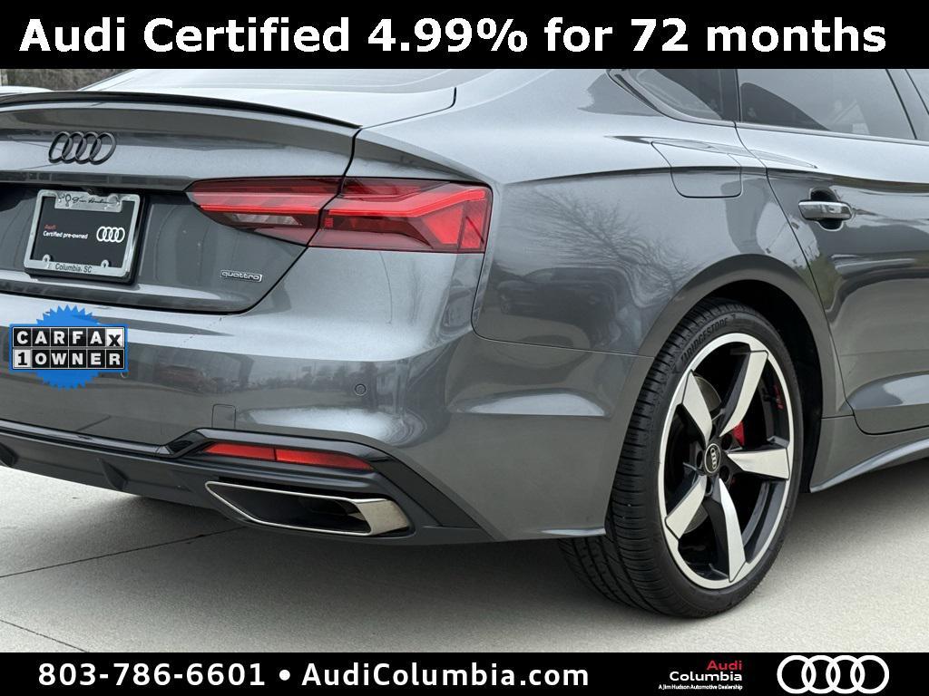 used 2023 Audi A5 Sportback car, priced at $38,995