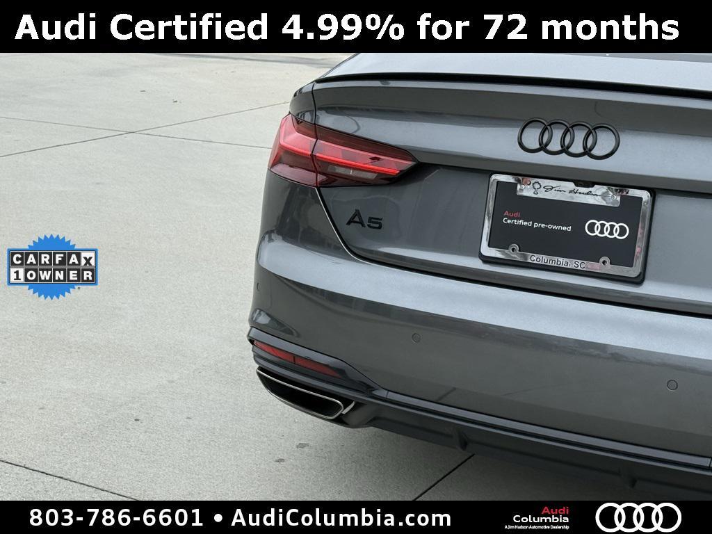 used 2023 Audi A5 Sportback car, priced at $38,995