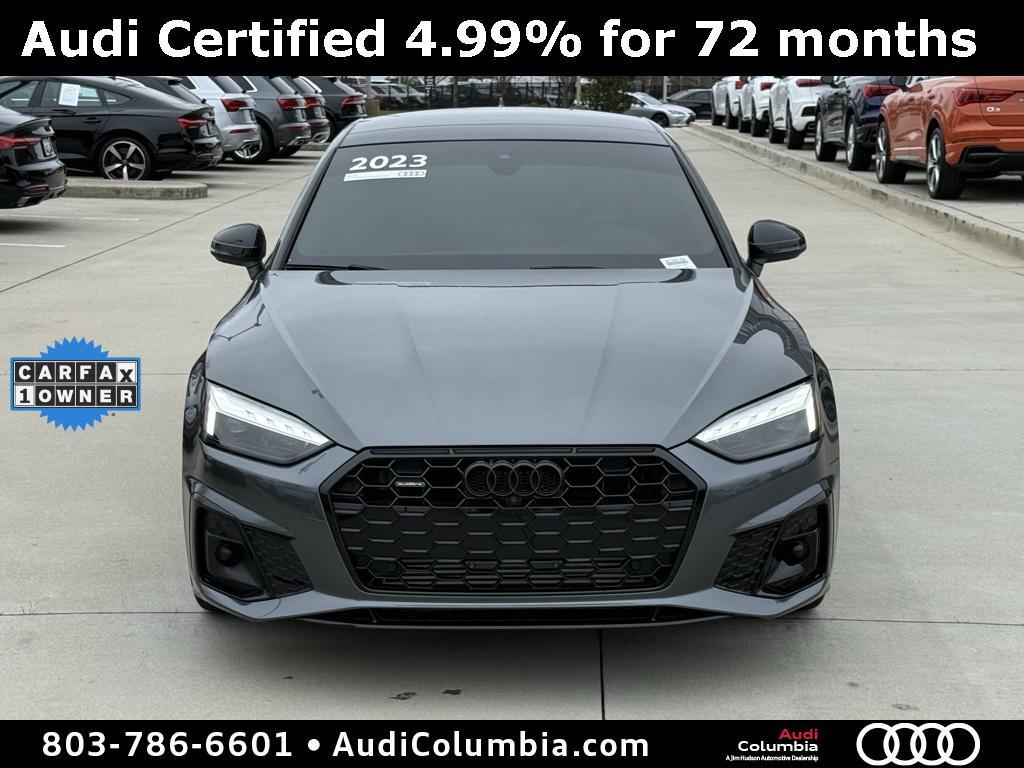 used 2023 Audi A5 Sportback car, priced at $38,995