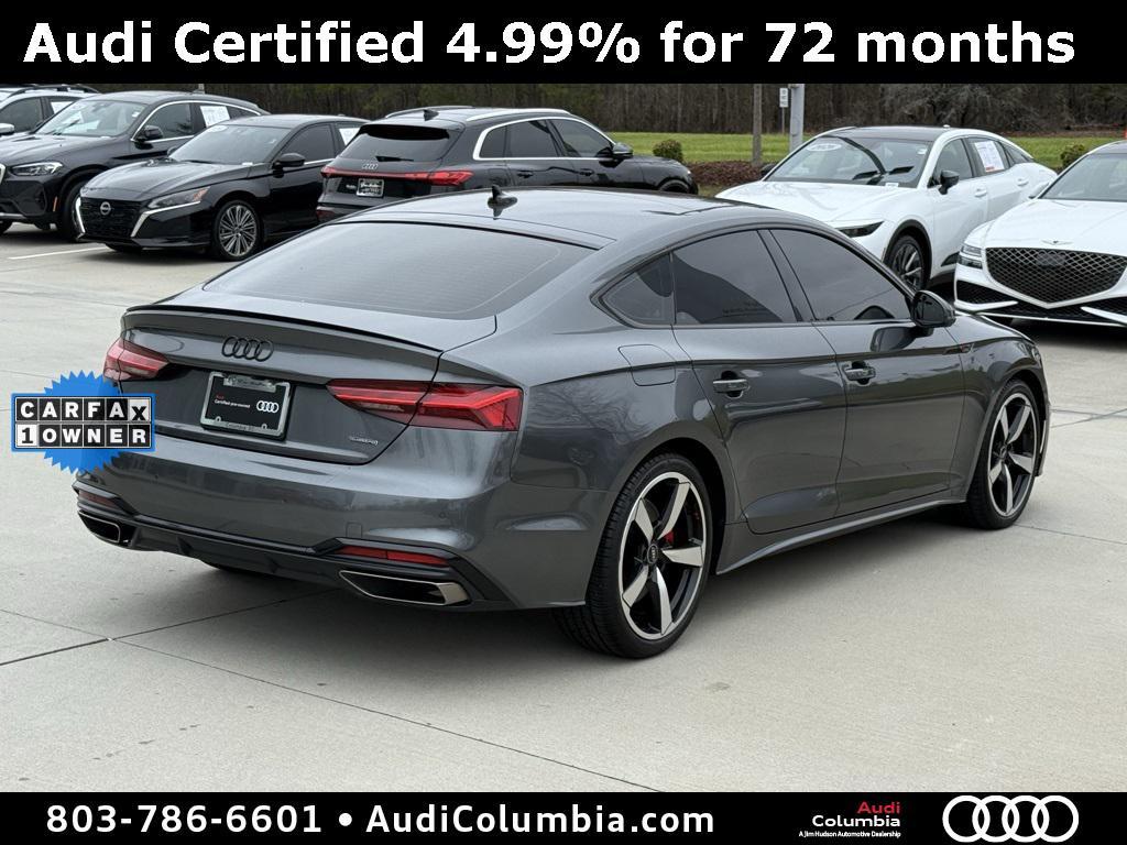 used 2023 Audi A5 Sportback car, priced at $38,995