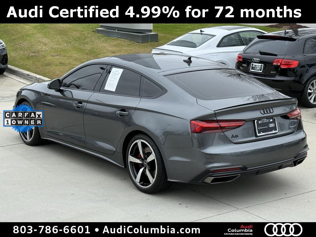 used 2023 Audi A5 Sportback car, priced at $38,995