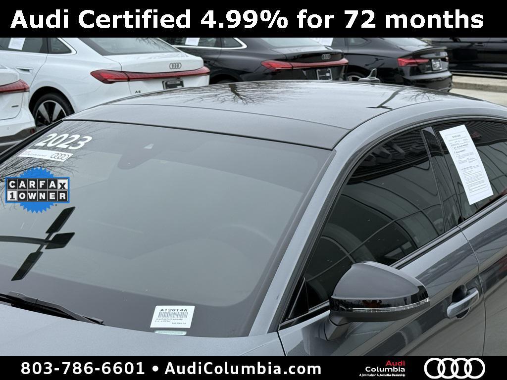 used 2023 Audi A5 Sportback car, priced at $38,995