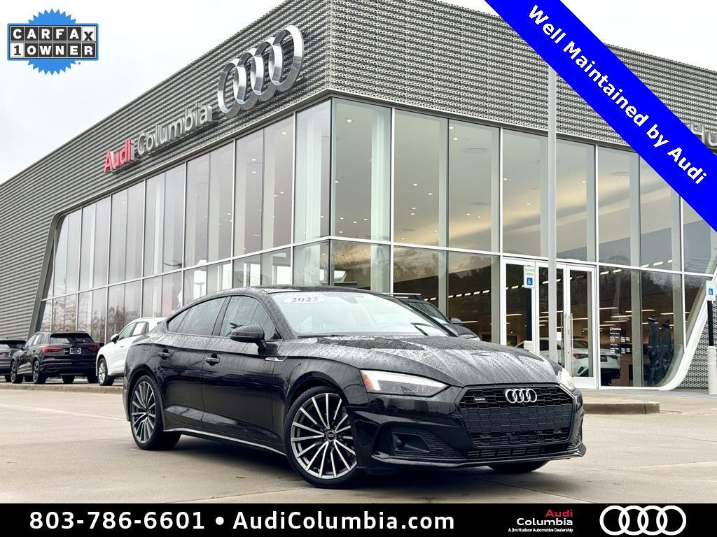 used 2022 Audi A5 Sportback car, priced at $33,995
