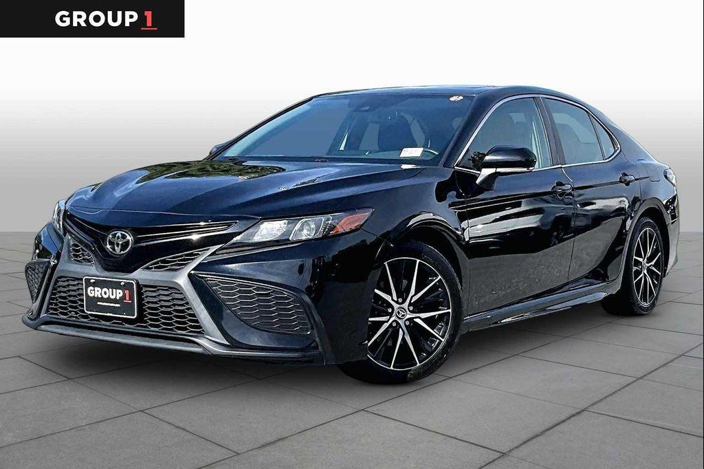 used 2021 Toyota Camry car, priced at $21,327