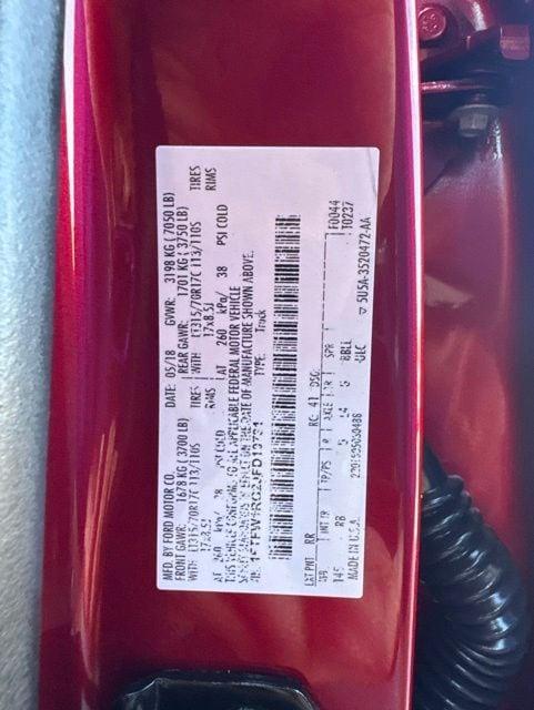 used 2018 Ford F-150 car, priced at $39,995