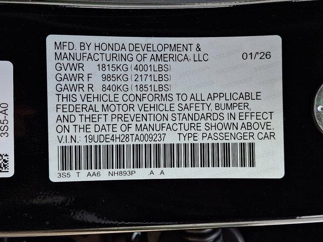 new 2026 Acura Integra car, priced at $35,755