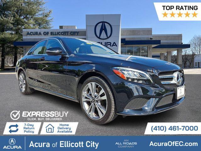 used 2019 Mercedes-Benz C-Class car, priced at $18,703