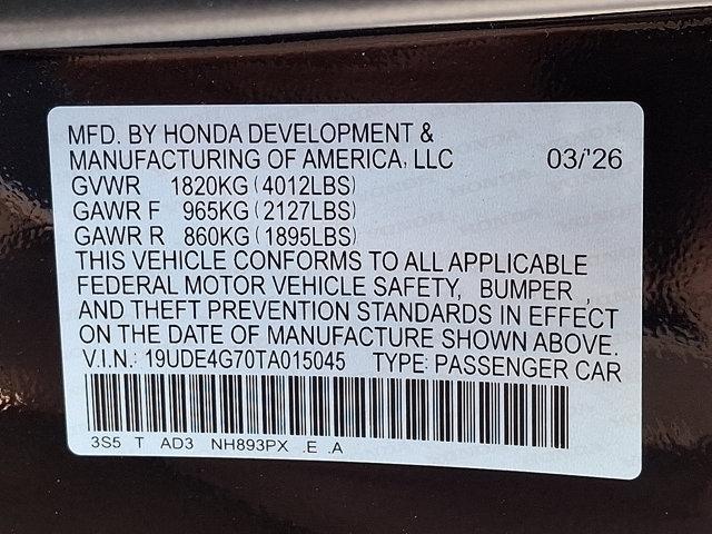 new 2026 Acura Integra car, priced at $41,894