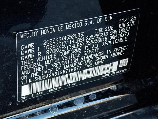 new 2025 Acura ADX car, priced at $37,426