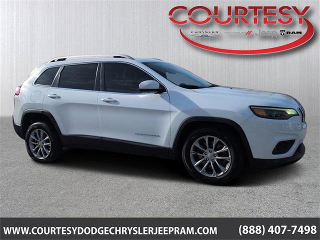 used 2021 Jeep Cherokee car, priced at $15,899