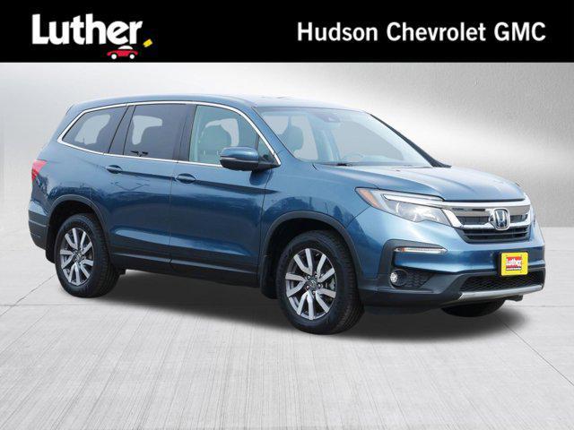 used 2021 Honda Pilot car, priced at $23,996