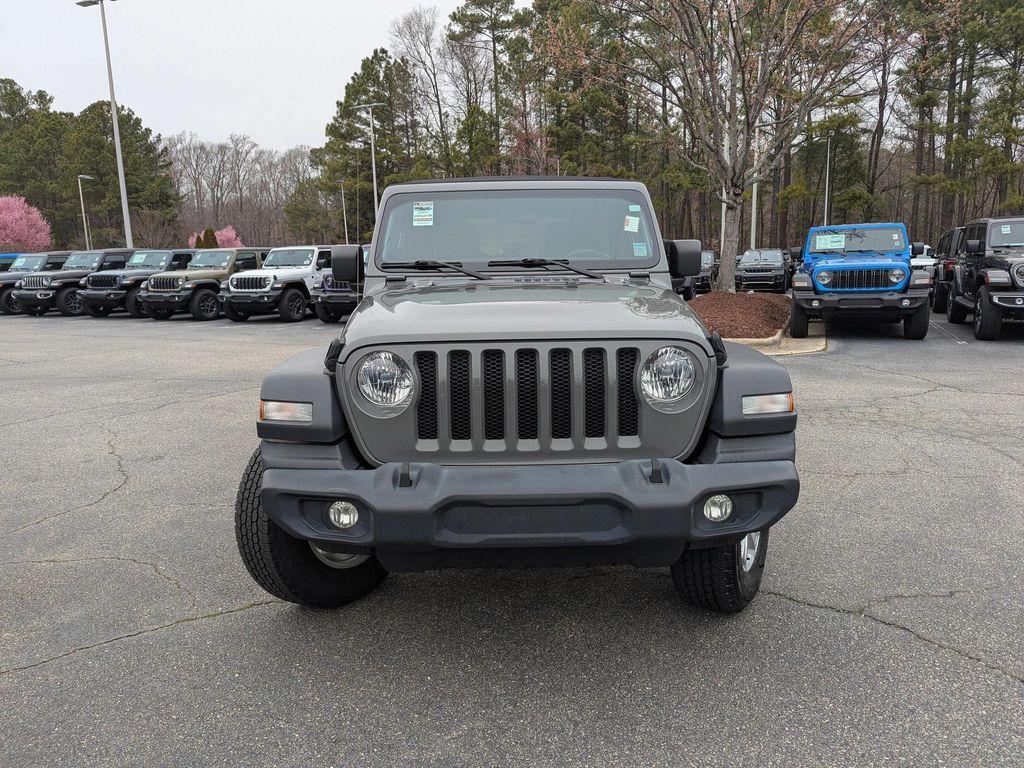 used 2021 Jeep Wrangler Unlimited car, priced at $26,358