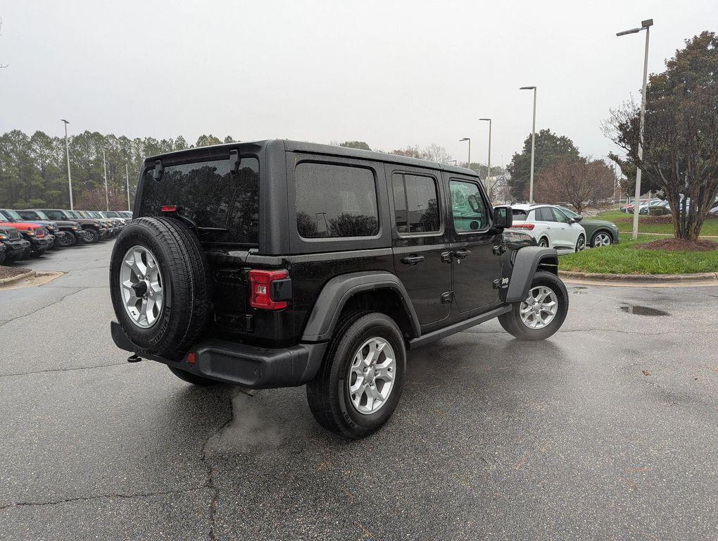 used 2021 Jeep Wrangler Unlimited car, priced at $27,841